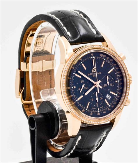 breitling transocean chronograph rose gold|Breitling Transocean chronograph review.